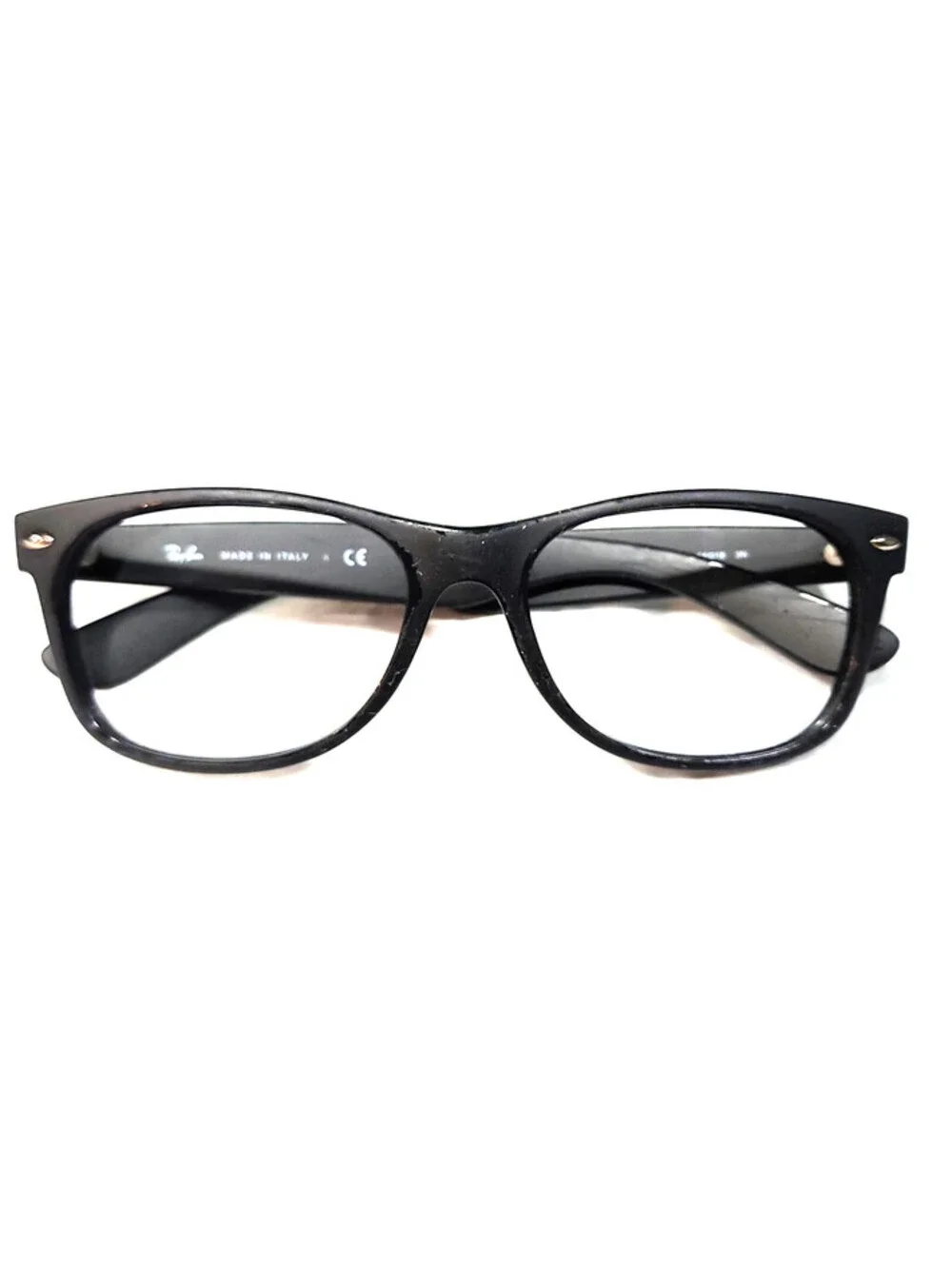 Ray Ban RB2132 622 No Lenses Large Black New Wayfarer Sunglasses Frame 55-18